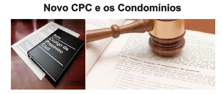 Novo Código de Processo Civil e os condomínios