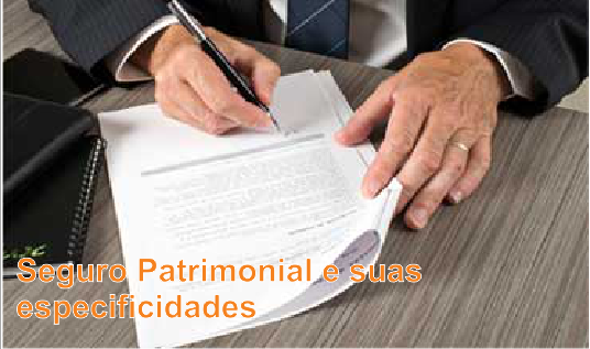 Seguro patrimonial e suas especificidades