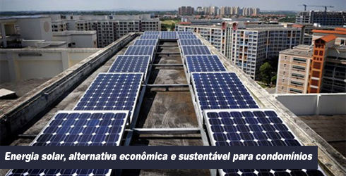 Energia solar é alternativa nos condomínios?