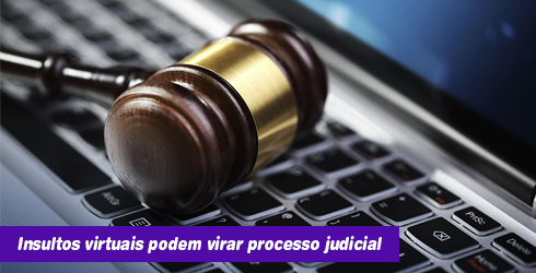 Insultos virtuais podem virar processos