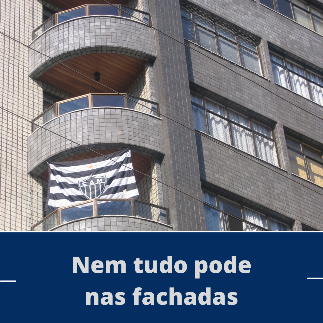 Cuidado com publicidade nas fachadas