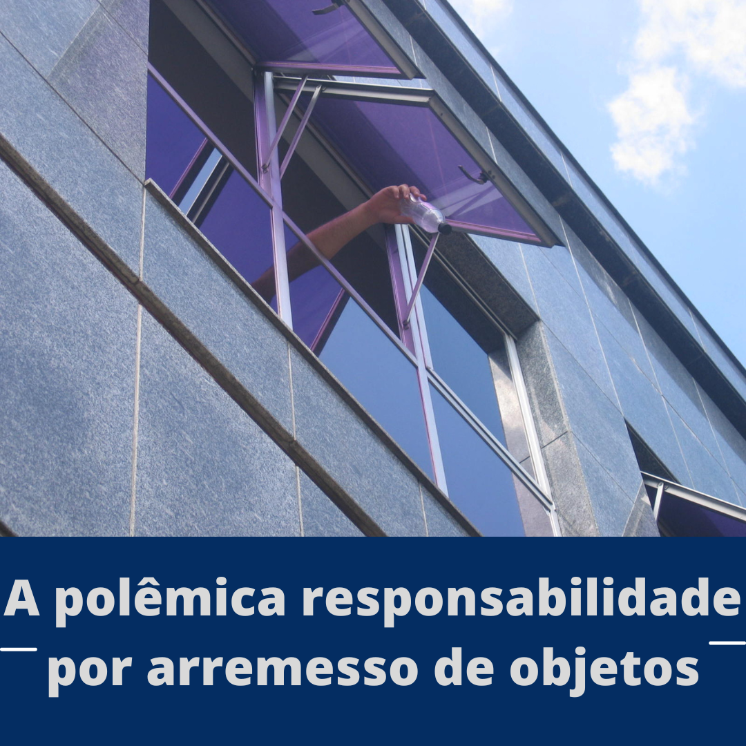 A polêmica responsabilidade por arremesso de objetos