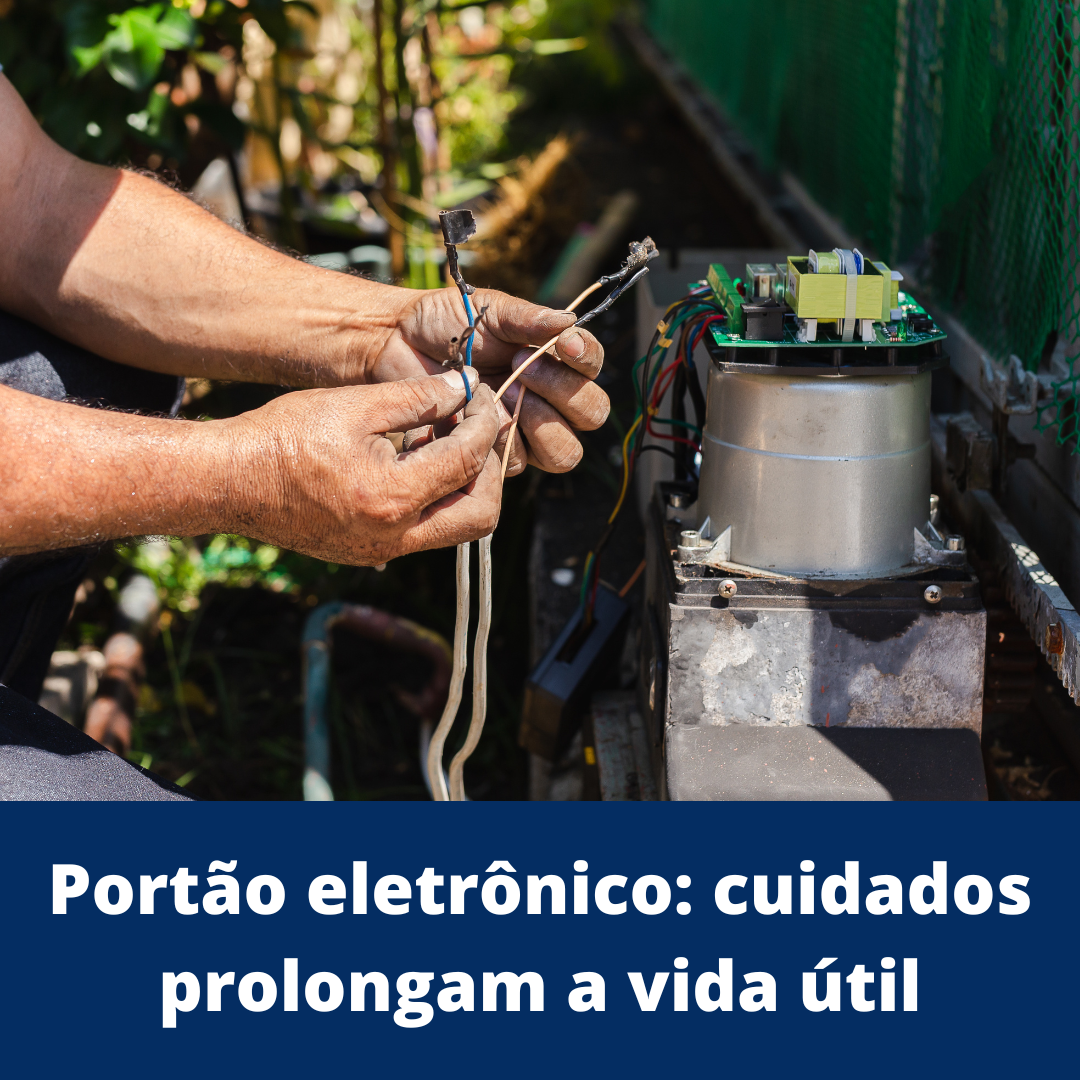 Portão eletrônico: cuidados prolongam a vida útil