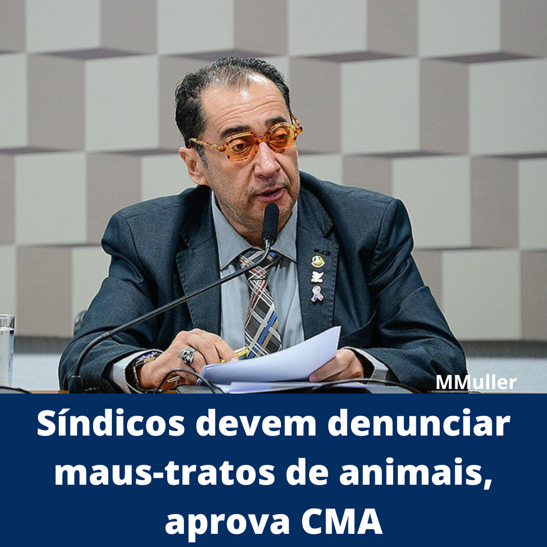 Síndicos devem denunciar maus-tratos de animais, aprova CMA