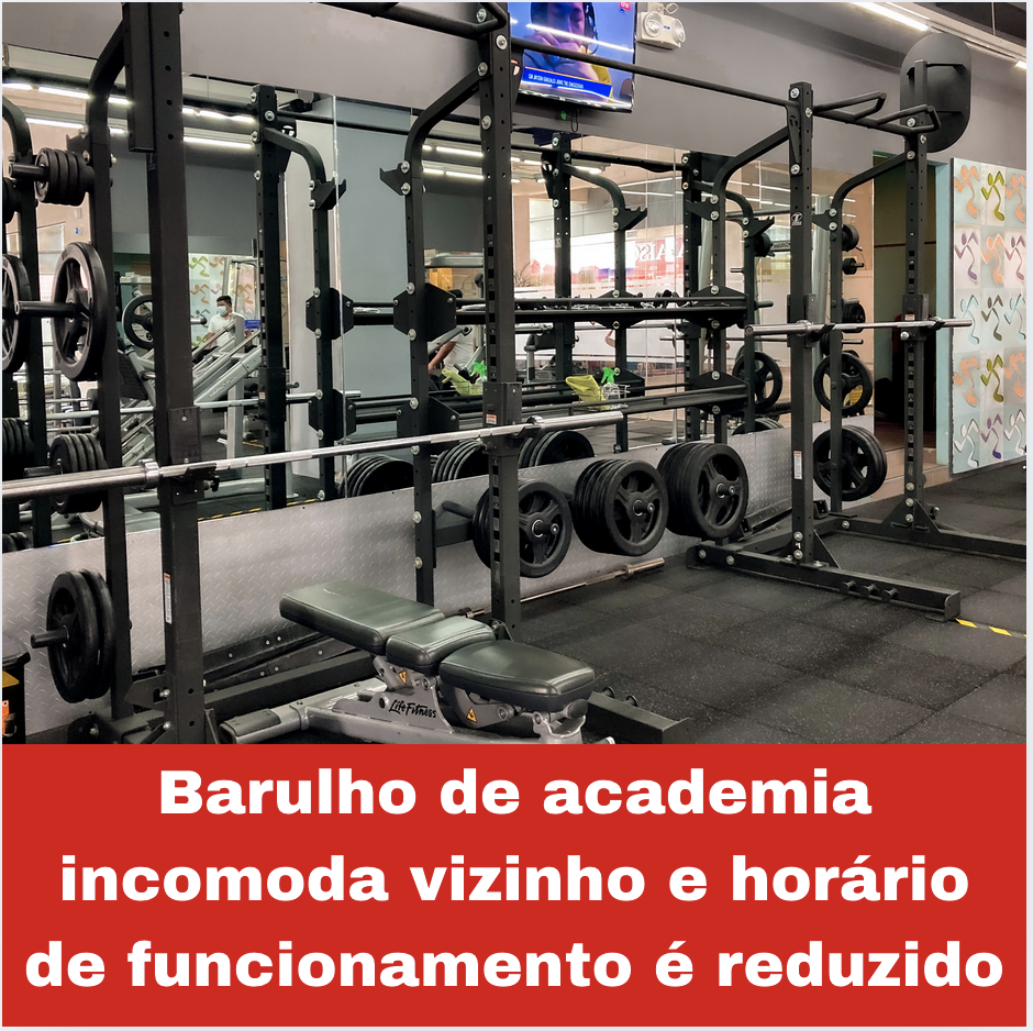 Condomínio terá que reduzir horário de academia