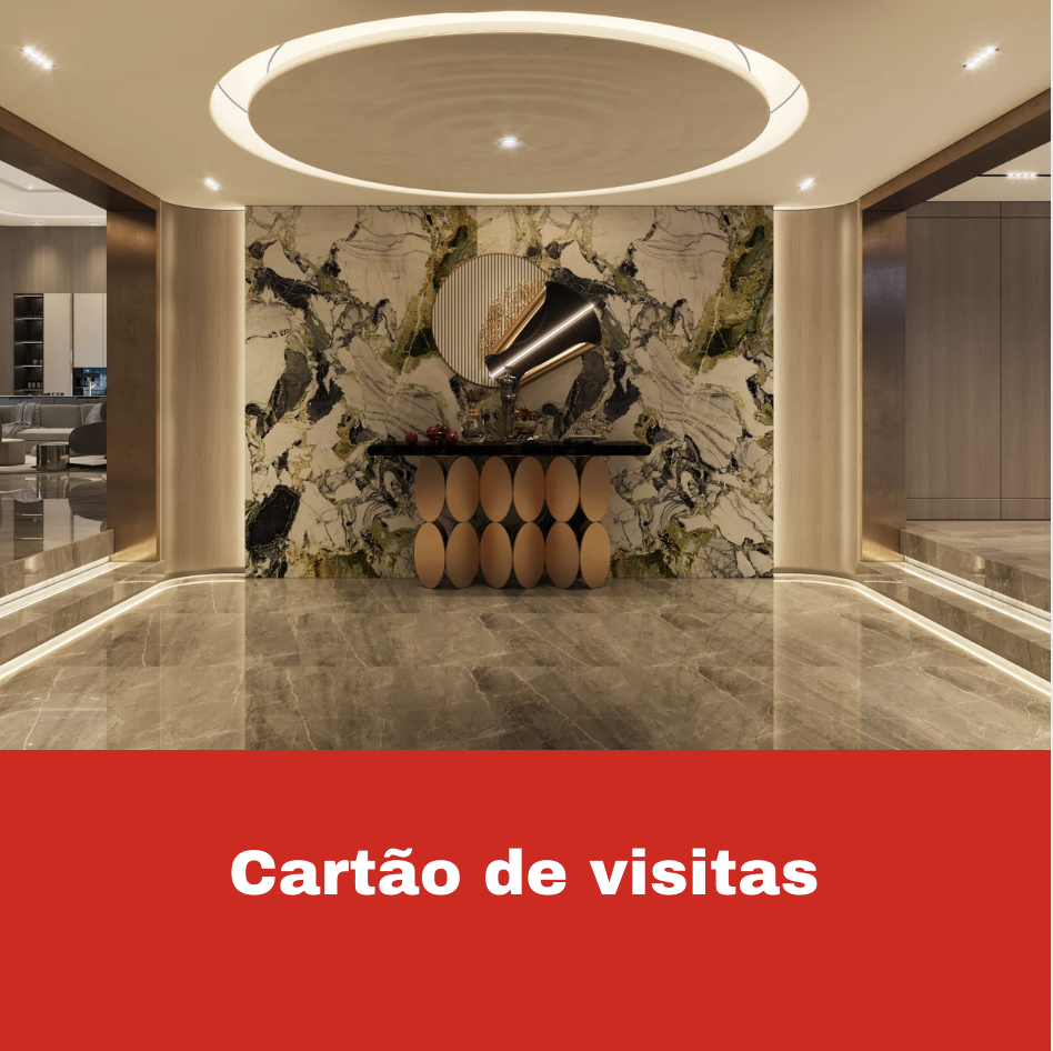 Hall é cartão de visitas do condomínio