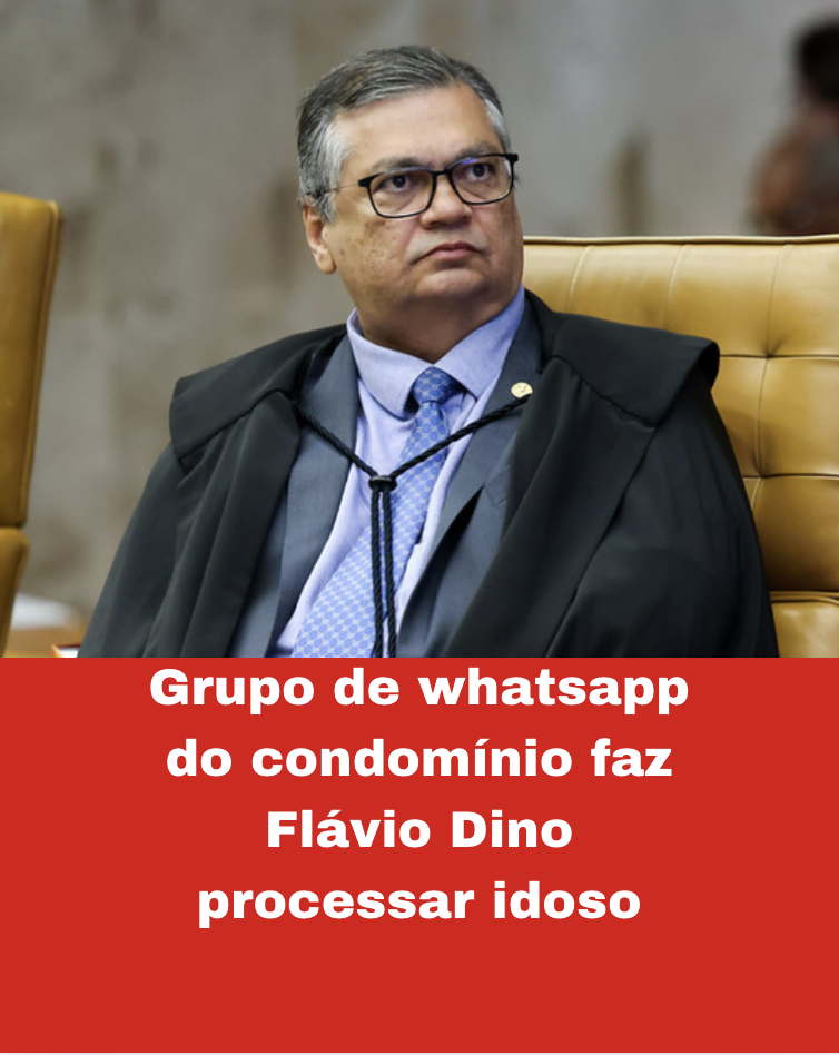 Flávio Dino processou idoso por crítica em grupo de condomínio no WhatsApp