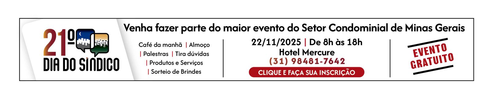 21º Dia do Síndico