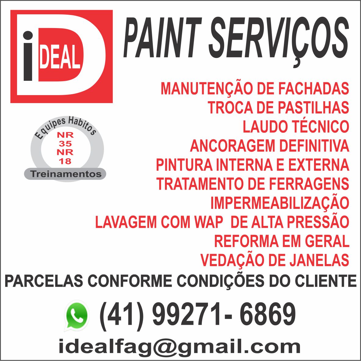 ipaint serviços