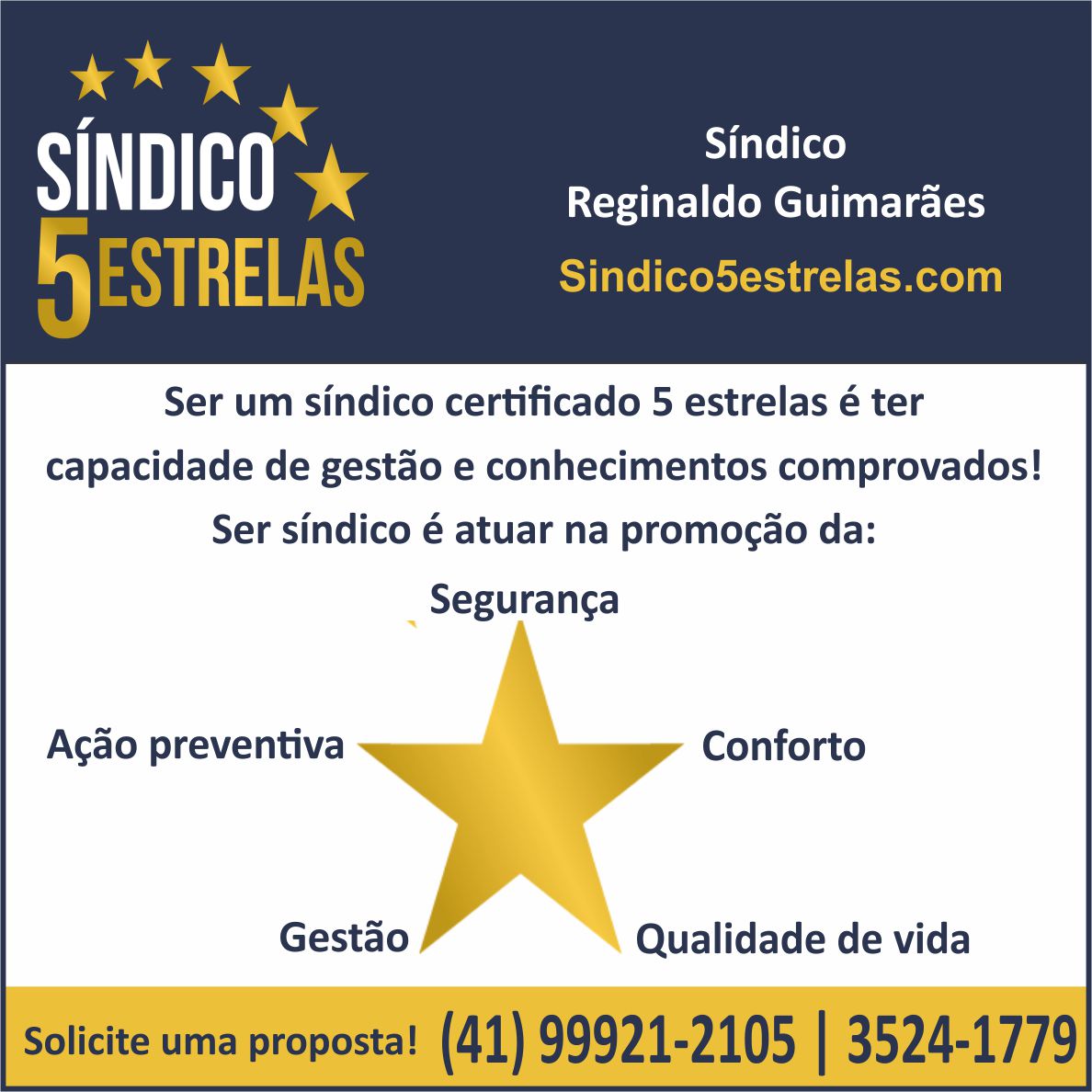 sindico 5 estrelas